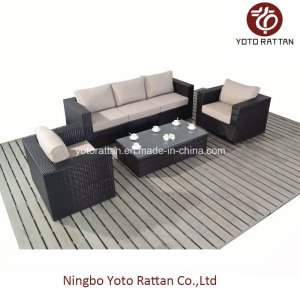 Outdoor Wicker Sofa Set in Brown (1106)