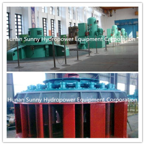 Vertical Propeller Hydro (Water) Turbine-Generator Medium Output 1000~6300kw/Hydropower/ Hydroturbin