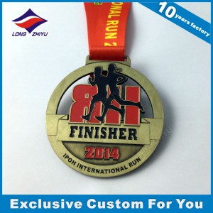 Running Medal Sport Award International Marathon Finisher Medallion Trophy