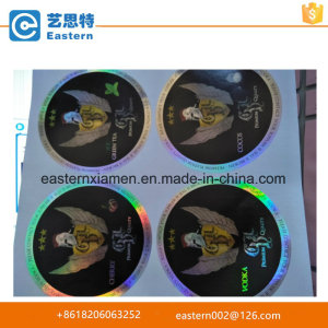 Hologram Laser material Round Shinny Laser Stickers