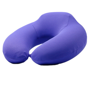 Good Material U-Shape PVC or TPU Inflatable Neck Pillow with Cover