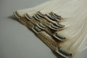 Clip in Extensions Synthetic Hair with High Quality 2017 New Product